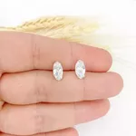 BRINCO ZIRCONIA NAVETE 8MM