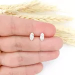 BRINCO ZIRCONIA NAVETE 6MM