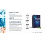 Collagen FLEX + BEAUTY Puravida - Suplemento alimentar com Ácido hialurônico, MSM Optimal, Coenzima Q10 e Colágeno tipo II não desnaturado