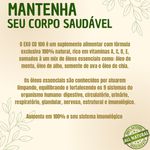 3 frascos de Suplemento alimentar EXO CD 100 - 100% Natural - Aumenta a imunidade - 270 cápsulas 