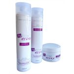 Linha Hidratante New Quantic para cabelos secos – Kit com shampoo, máscara hidratante e condicionador - Hidrata e aumenta a resistência, dá brilho e maciez aos fios