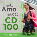 Suplemento alimentar EXO CD 100 - 100% Natural - Aumenta a imunidade - 90 cápsulas 