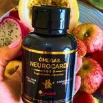 Ômegas Neurocardi – Coenzima Q10 (150mg) + EPA e DHA (924mg) + Vitaminas – 60 Cápsulas