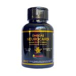 Ômegas Neurocardi – Coenzima Q10 (150mg) + EPA e DHA (924mg) + Vitaminas – 60 Cápsulas