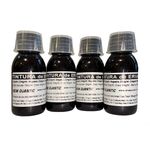 Kit com 4 Tinturas desparasitantes 6 Ervas New Quantic – Curativo hepático/ Hipotensor/ Antioxidante/ Diurético