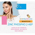 3 Frascos Zinc Phospho 2- AEP Suplemento Alimentar de vitaminas e minerais