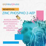 3 Frascos Zinc Phospho 2- AEP Suplemento Alimentar de vitaminas e minerais