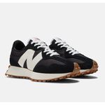 New Balance 327 preto - Couro 