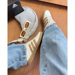 Adidas Gazelle creme com marrom
