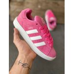 Tenis Feminino Adidas Campus ROSA CHICLETE/BRANCO