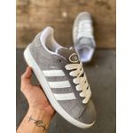 Tenis Adidas Campus Cinza/Branco