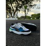 tenis puma 180 BRANCO/PRETO/PETROLEO