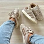 tenis adidas campus OFF ROSE/TAUPE