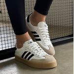 tenis adidas samba E 2 BCO/PTO/NATURAL