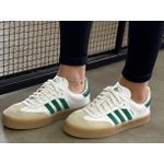 tenis adidas samba 2 e BRANCO/VERDE/NATURAL