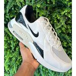 tenis nike exceel BRANCO/PRETO VERNIZ