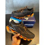 tenis mizuno 13 Preto/Laranja