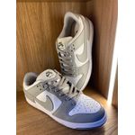 Tenis nike air force dunk Branco Cinza