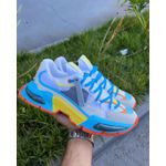 Tenis dolce gabbana AirMaster Branco/Azul/Amarelo