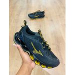 Tenis mizuno prophecy Preto Dourado