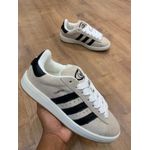 Tenis Adidas campus BEGE PRETO 