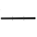 Barra 40cm Par Halteres Com Presilhas Sem Anilha