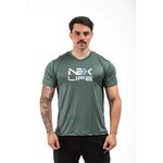 Camiseta Dry Fit Masculina Nexlife - Verde Militar