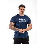 CAMISETA TRADICIONAL DRY, MASC. AZUL MARINHO