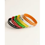 Pulseira Motivacional de Silicone | Nexlife