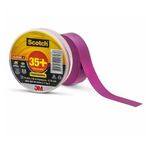 Fita Isolante Scotch 35+ Violeta 19mm X 20mts - 3M