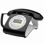 Telefone Com Fio Retrô Intelbras TC 8312 Preto.