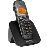 Telefone Intelbras Sem fio Digital TS5120 Preto 