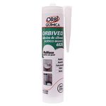 Adesivo de Silicone Acético Branco Multiuso 250g Orbived - ORBI-6525