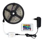 Fita de LED IP65 5m RGB C/Fonte 3A e Controle - Foyu