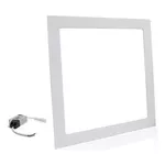 PLAFON QUADRADO EMBUTIR LED 24W 3000K BRANCO