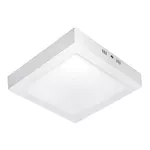 PLAFON QUADRADO SOBREPOR LED 12W 4000K BRANCO