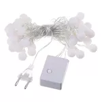 CORDAO 40 LEDS BOLA PEQUENA BRANCO QUENTE BIV