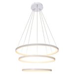 PENDENTE LED AROS BRANCO