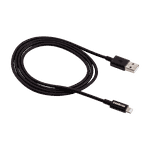 CABO USB LIGHTNING 1,2M PVC PRETO