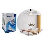 LUMINARIA VENTILADOR TETO 40W 46CM BIV C/ CONTROLE REMOTO