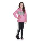 Conjunto Moletom Fakini Infantil Feminino Neon Tamanho 4 ao 10