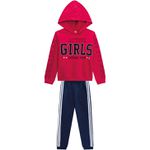 Conjunto Moletinho Kyly Feminino Infantil Tamanho 4 ao 8