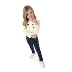 Blusa Manga Longa Playground Infantil Feminina Tamanho 4 a 10