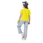 Blusa Feminina Infantil Playground 4 ao 10 - Amarelo Fluorescente