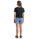 Blusa Amora Feminina 12 ao 18 - Preta