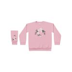 Blusa Fakini Infantil Feminina Moletom Tamanho 4 ao 10