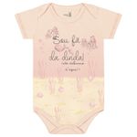 Body Kiko Baby Bebê Feminino RN ao G - Frase Dinda