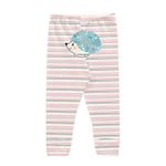 Calça Mijão Kiko Baby Bebê Feminina Listrada Tamanho RN-P-M-G