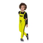 Macacão Feminino Fakini 10 ao 16 Amarelo Fluorescente