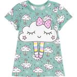 Pijama Kyly Infantil Feminino Nuvem 4 ao 12